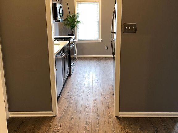 View From Foyer Into New Kitchen