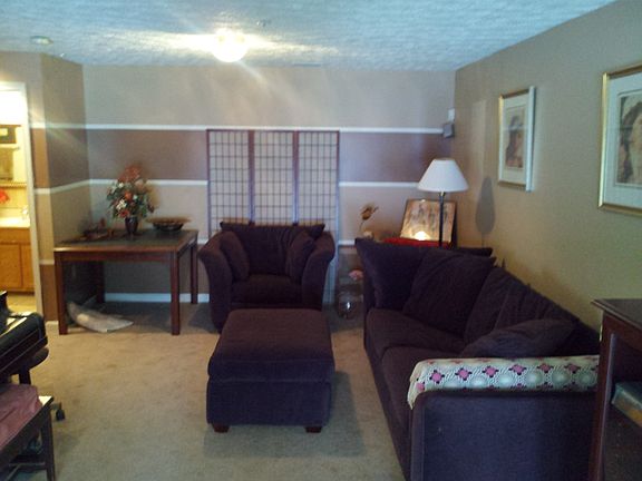 Living area (w/ or w/o furniture)