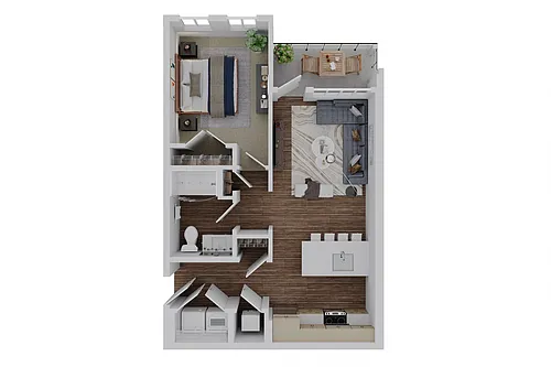 Floor plan The Strategist (A1)