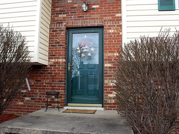 This attractive home has a welcoming entry.