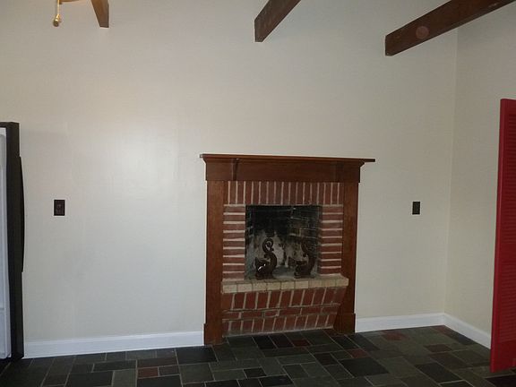 kitchen fireplace