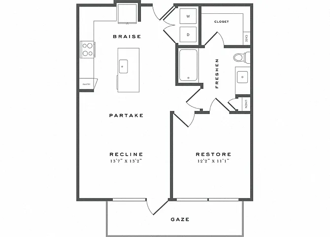 Floor plan A2