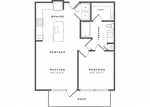 Floor plan A2