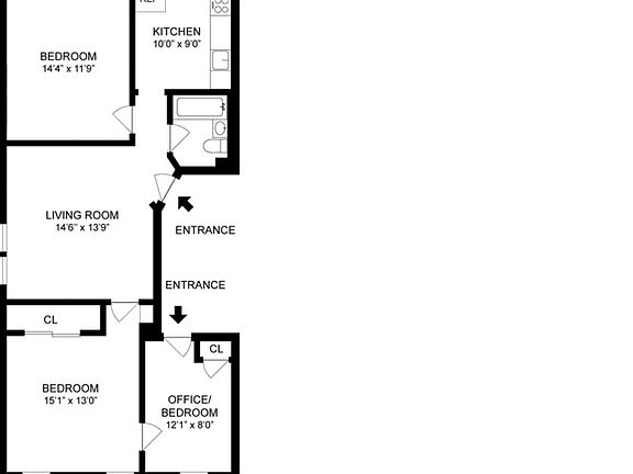 3rd image of 2531 Crescent St APT 2