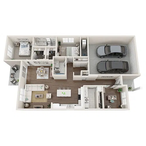 Floor plan Arden + Den (C1)