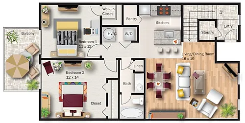 Floor plan Dogwood