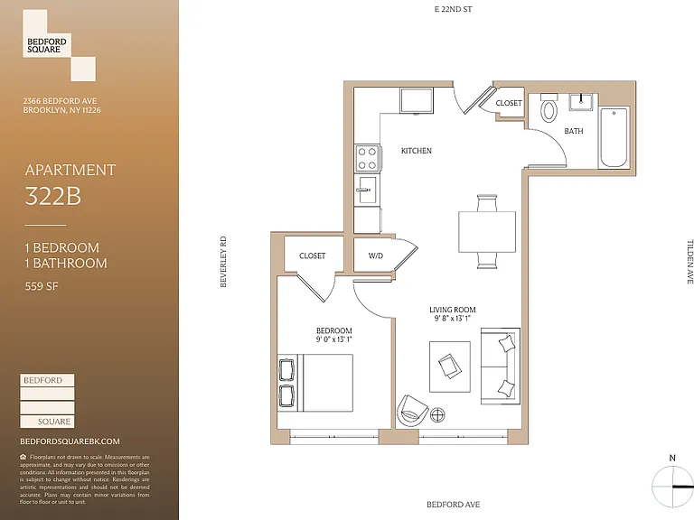 2201 Beverley Rd #322B — Photo 2