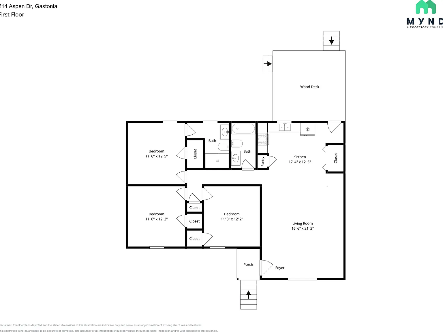 3 bed, 2.0 bath, 1264 sqft, $1,715 — Photo 4