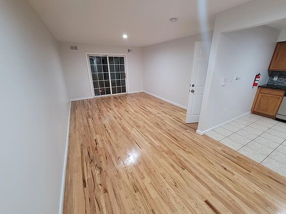 Living room, dining area, balcony