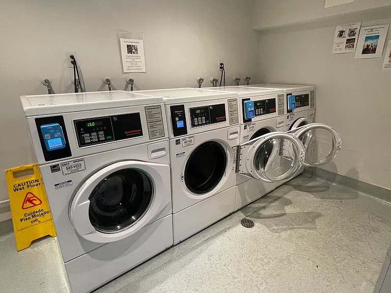 Community laundry- washing machines