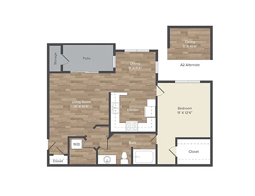 Floor plan A02