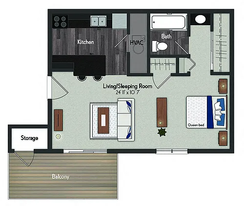 Floor plan Bedford