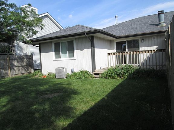 Backyard and deck