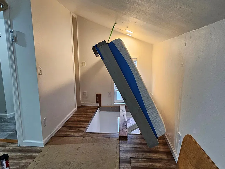 A little heavy to lift, good training, enough opening for daily access.