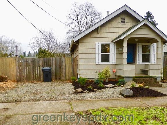 Off street parking on gravel pad and also behind fence