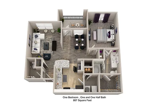 Floor plan A2-B