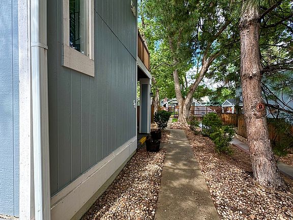 SIDE OF BUILDING - COURTYARD VIEW