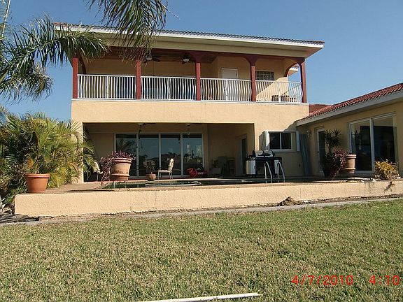 rear of house
