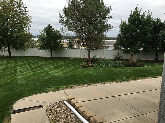 Lower patio