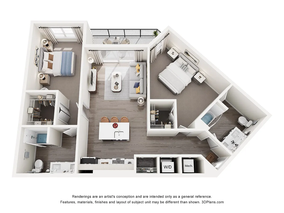Floor plan B3
