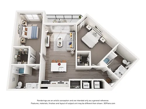 Floor plan B3