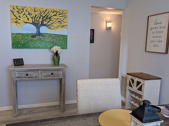 Dining room towards BRs