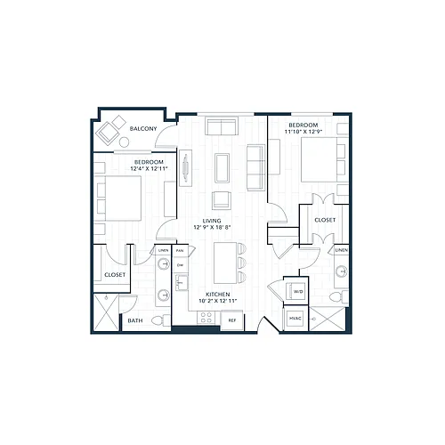 Floor plan B1