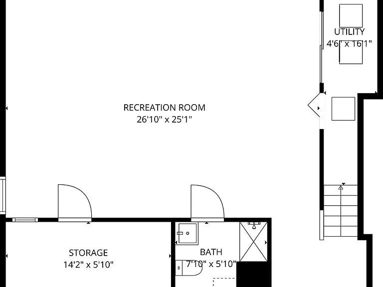 Lower Level Floor Plan