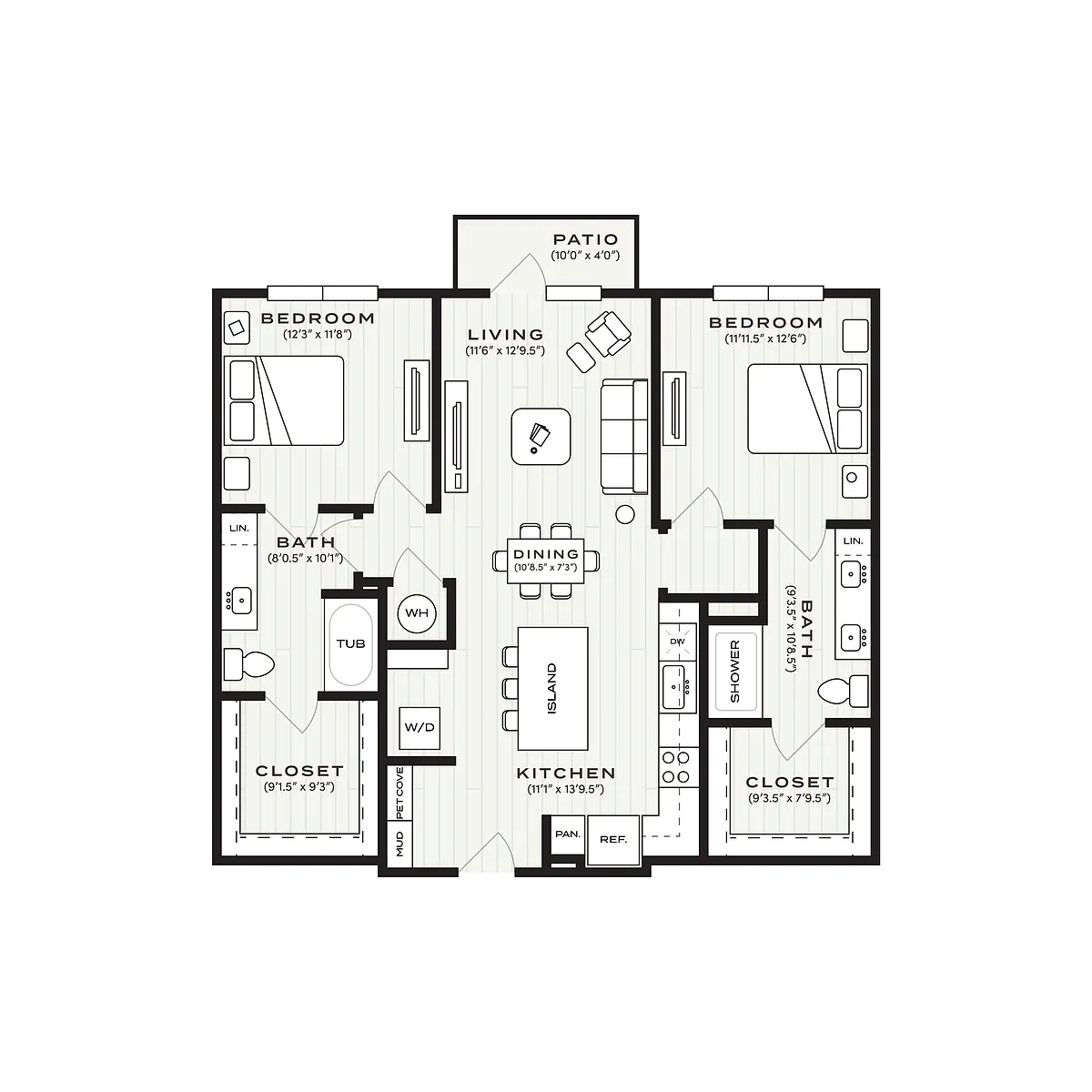 Floor plan B1