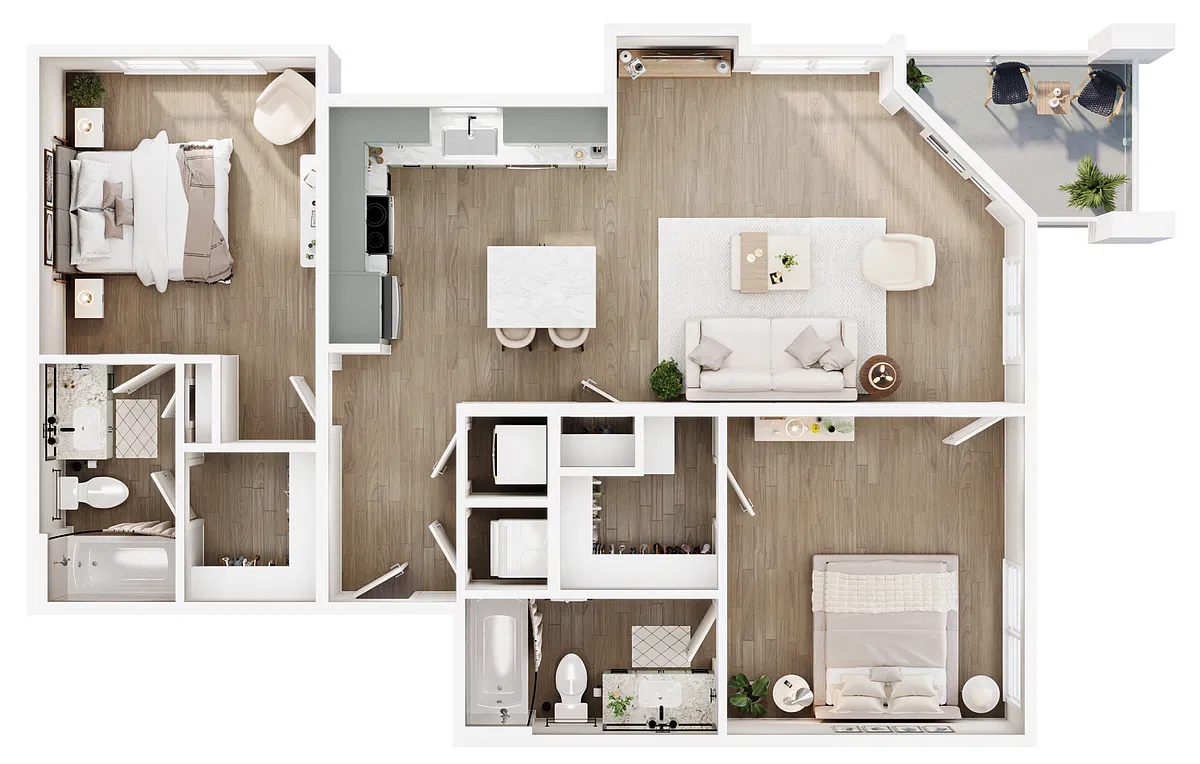 Floor plan B1