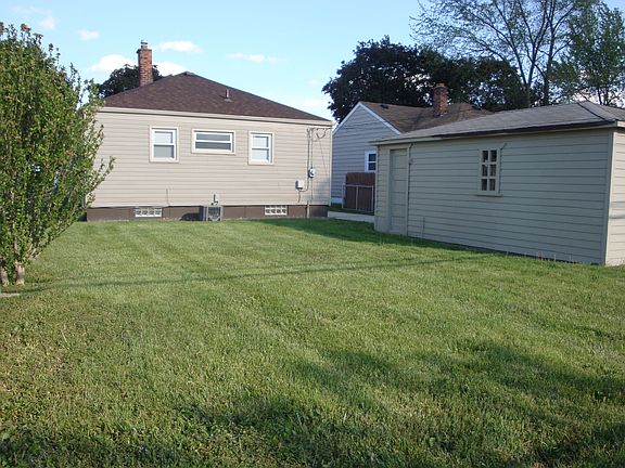 Outside backyard