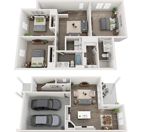 Floor plan C1 Duplex