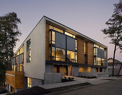 on the left with the deck