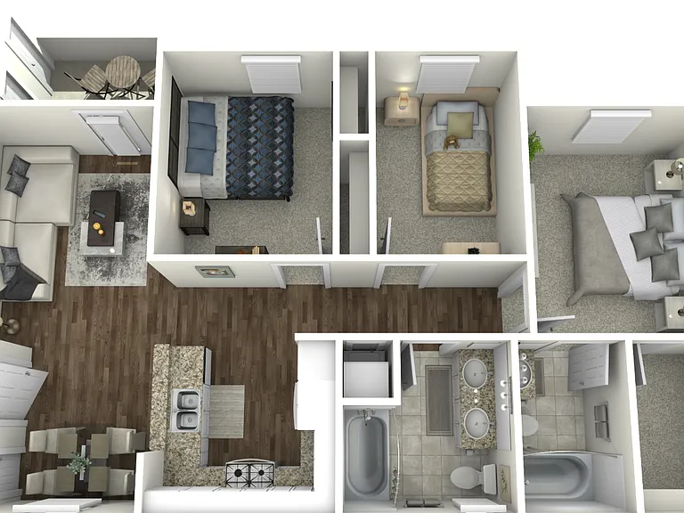 Paseos At Magnolia Luxury Apartments Homes — Photo 127
