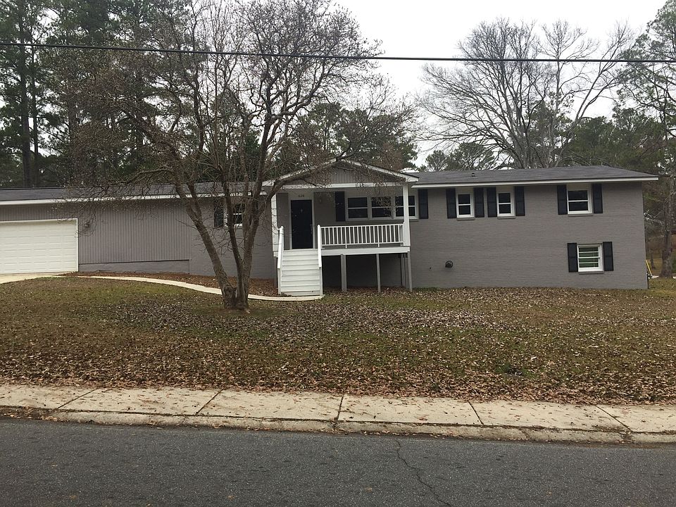 front of the house