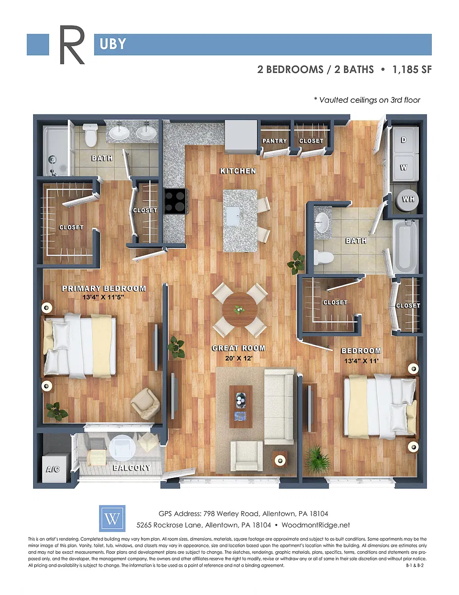 Floor plan Ruby