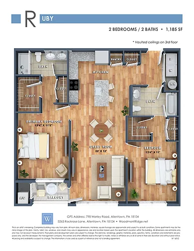 Floor plan Ruby