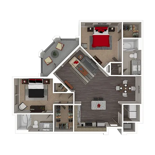 Floor plan The Chivington