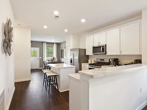 Raised Bar Kitchen Island