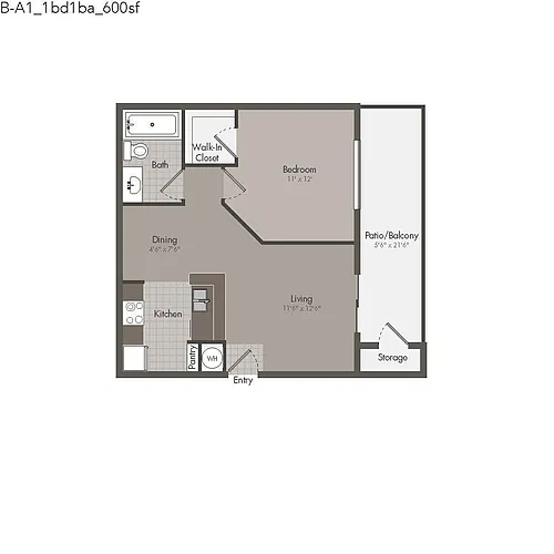 Floor plan The Collins Luxe