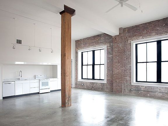 Rice Mill Lofts ; Kitchen + Dinning + Living Room
