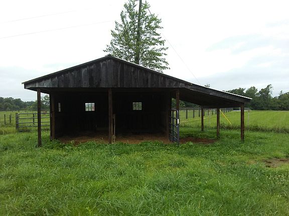 Barn  second fenced pasture