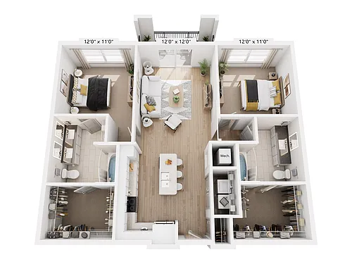 Floor plan Inman