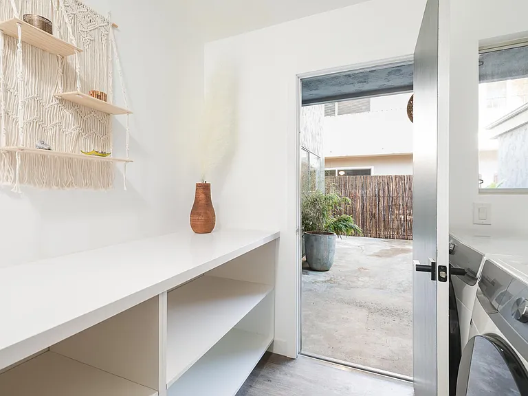 laundry for resident usage, direct access from unit