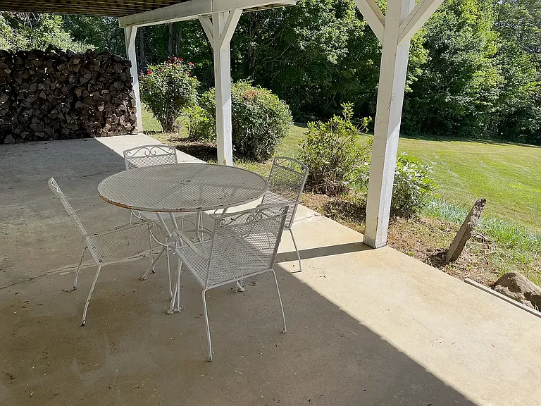 Back patio