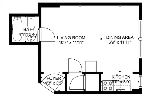 Floor plan Efficency