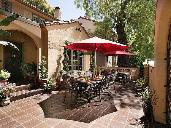 The courtyard