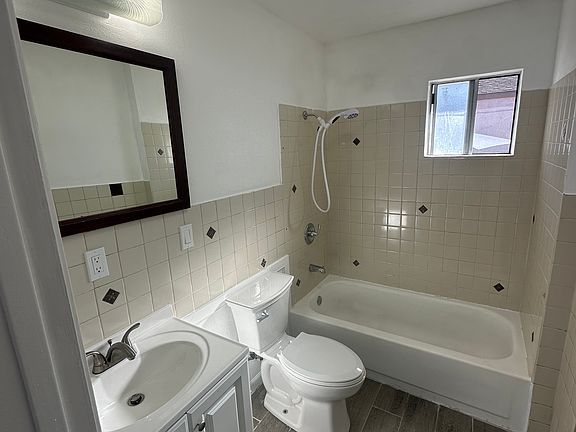 Full bathroom with bath tub