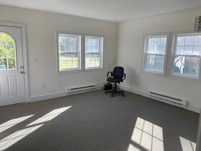 Living room facing back of house.