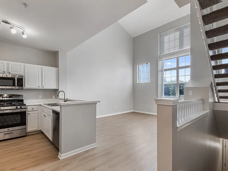 Discover a bright, open living space with updated finishes and abundant natural light.